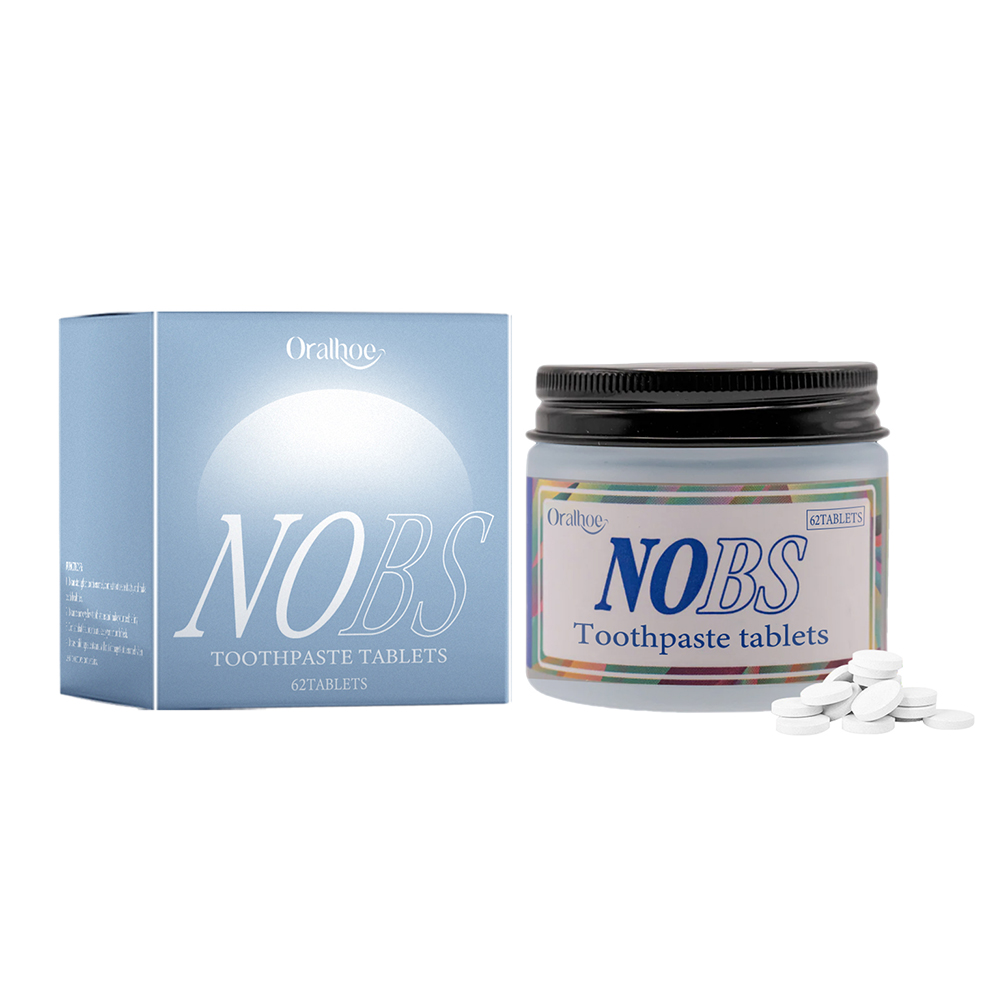 Teeth Whitening Xylitol - Tablet pasta gigi NOBS-Nano Hydroxyapatite, bebas