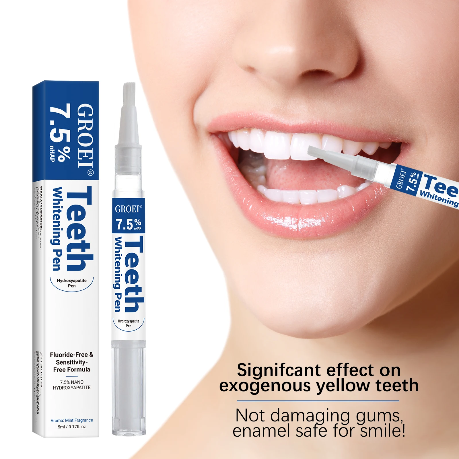 Pena Pemutih Gigi Hidroksiapat - Teeth Whitening From Home ulasan dan harga