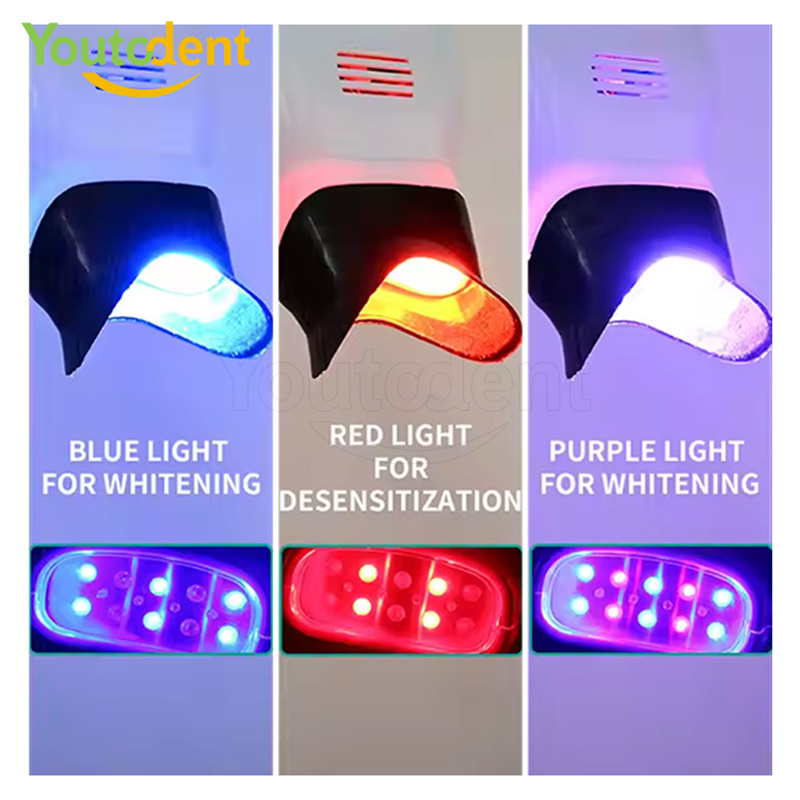 Lampu Cahaya 3 Warna Gigi Prof - Teeth Whitening Led ulasan dan harga