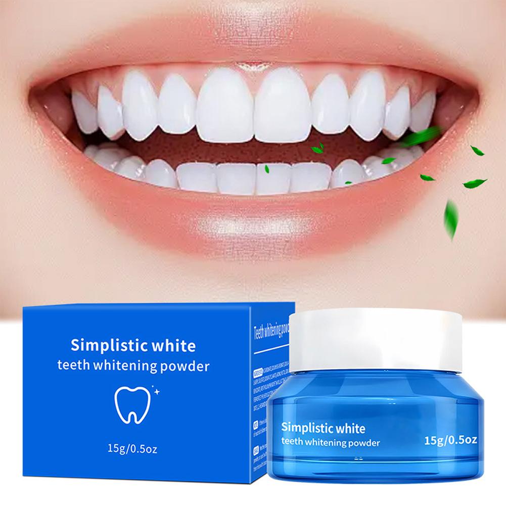 Bubuk Pemutih Gigi Putih Seder - Teeth Whitening From Home ulasan dan harga