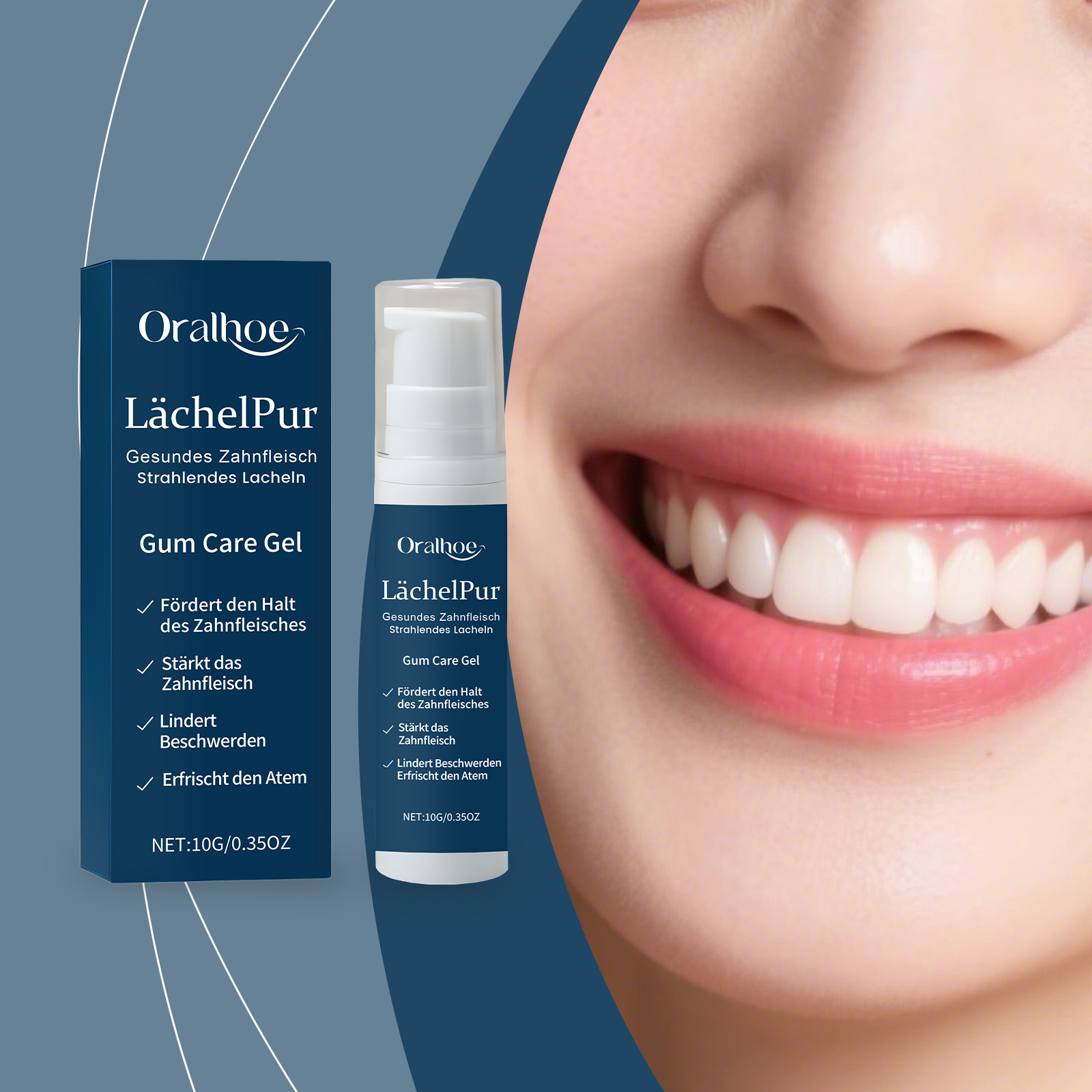 Gel Perawatan Perbaikan Gusi M - Teeth Whitening From Home ulasan dan harga