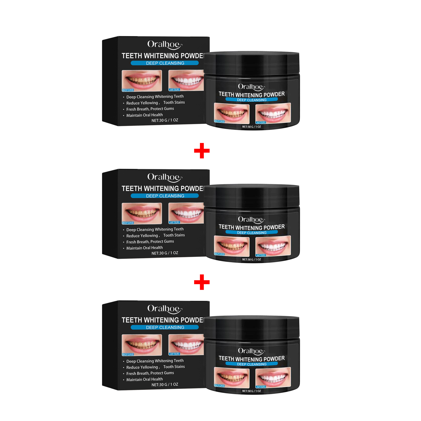 Arang Pemutih Gigi Bubuk Pembe - Teeth Paint Whitening ulasan dan harga