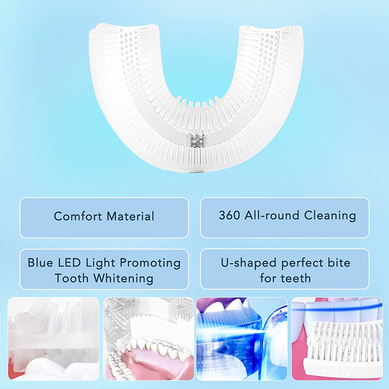 Lampu Pemutih Gigi Bentuk U Is - Teeth Whitening From Home ulasan dan harga
