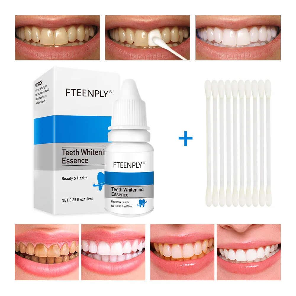 FTEENPLY Bubuk Esensi Pemutih  - Teeth Whitening From Home ulasan dan harga
