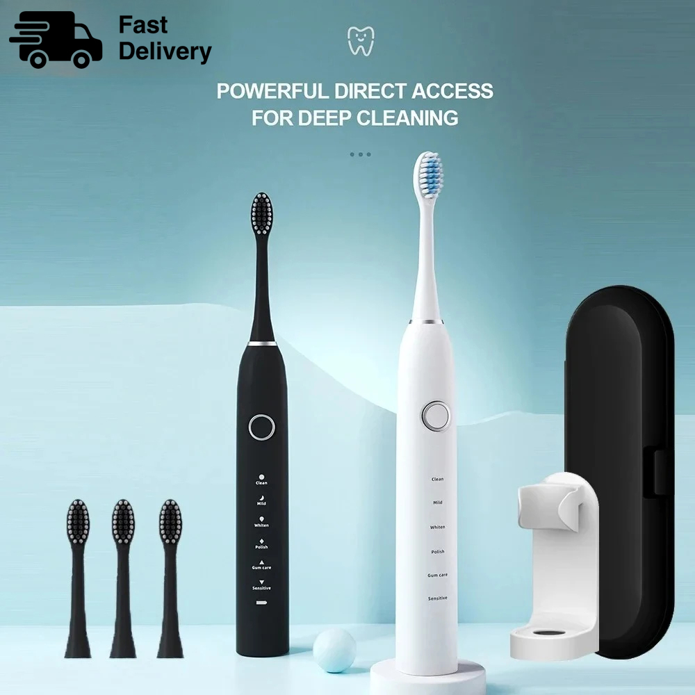 Sikat Gigi Elektrik Sonic KLXK - Teeth Whitening Vape ulasan dan harga