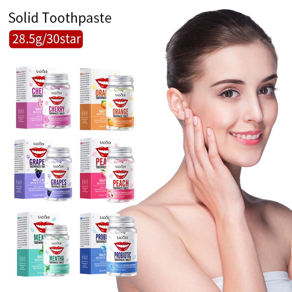 Tablet Pasta Gigi Padat Mint R - Teeth Whitening Ulta ulasan dan harga